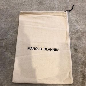 Manolo Blahnik Dust Bag